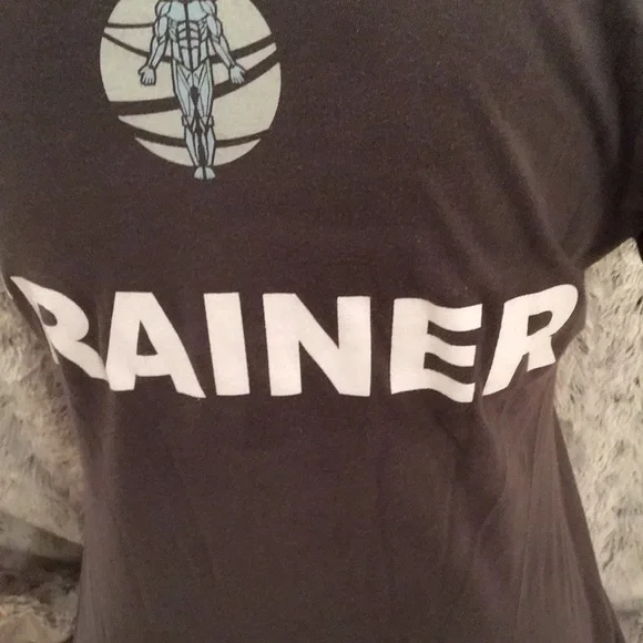 Tan Fitted V-Neck Short Sleeve T-Shirt - Picture 11 of 12